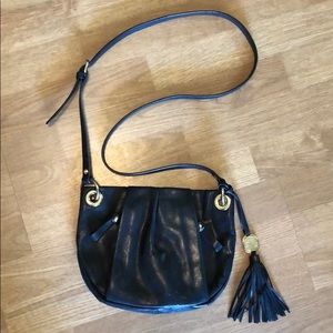 Vince Camuto Black Tassel Purse